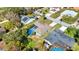 House with pool and solar panels in a residential area at 508 Bar Dr, Kissimmee, FL 34759