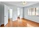 Bedroom with tiled floors and ceiling fan at 508 Bar Dr, Kissimmee, FL 34759