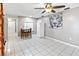 Small dining area with simple table and chairs at 508 Bar Dr, Kissimmee, FL 34759
