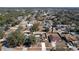 Aerial view of a quiet residential neighborhood at 8079 Cloverglen Cir, Orlando, FL 32818