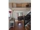 Spacious living room with a staircase and tiled floors at 1424 Sophie Way, Kissimmee, FL 34744