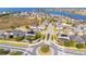 Aerial view showcasing home's location in a waterfront community at 16548 Raven Rock Pl, Winter Garden, FL 34787