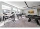 Game room with pool table, drums, and TV at 16548 Raven Rock Pl, Winter Garden, FL 34787