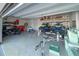 Garage with room for multiple vehicles and storage at 16548 Raven Rock Pl, Winter Garden, FL 34787