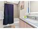 Modern bathroom with a soaking tub, shower, and updated vanity at 17354 Blessing Dr, Clermont, FL 34714