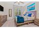 Spacious bedroom with large window and comfortable king-size bed at 17354 Blessing Dr, Clermont, FL 34714