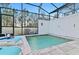 Enjoy your own private, screened pool perfect for relaxing at 17354 Blessing Dr, Clermont, FL 34714