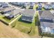 Aerial view of house, backyard and neighborhood at 2230 Standing Rock Cir, Oakland, FL 34787