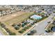 Aerial view showing community pool, playground, and open space at 264 Citrus Pointe Dr, Haines City, FL 33844
