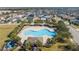 Resort-style community pool with surrounding lounge area at 264 Citrus Pointe Dr, Haines City, FL 33844