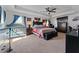 Large main bedroom with a king-size bed and ceiling fan at 264 Citrus Pointe Dr, Haines City, FL 33844