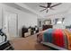 Spacious main bedroom with plenty of room for furniture and exercise equipment at 264 Citrus Pointe Dr, Haines City, FL 33844