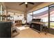 Relaxing screened patio with built-in grill and seating at 264 Citrus Pointe Dr, Haines City, FL 33844