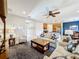 Open concept living room with kitchen and dining area views at 362 Via Torrente Dr, Kissimmee, FL 34759