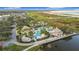 Community clubhouse, pool and walking pier nestled in a beautiful natural setting at 3841 Golden Knot Dr, Kissimmee, FL 34746