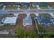 Aerial view of the house and surrounding community at 386 Marion Oaks Trl, Ocala, FL 34473