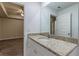 Bathroom features granite countertop and a sink at 386 Marion Oaks Trl, Ocala, FL 34473