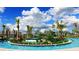 Relaxing lazy river winding through a lush landscape at 4976 Windermere Ave, Kissimmee, FL 34746