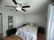 Guest bedroom with a full bed and ample closet space at 509 Drayton Rd, Winter Haven, FL 33884