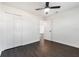 Bedroom with ceiling fan and closet at 827 Albi Ct, Kissimmee, FL 34759
