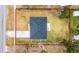 Aerial view showing a single story home with gray roof and a large backyard at 937 Elkcam Blvd, Deltona, FL 32725