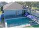 Home features fenced pool and patio at 9850 Hidden Dunes Ln, Orlando, FL 32832