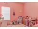 bedroom with Frozen-themed bedding and decor at 9850 Hidden Dunes Ln, Orlando, FL 32832
