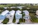 Three houses with a pool in a waterfront community at 1432 Reunion Blvd, Reunion, FL 34747