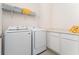 Convenient laundry room with Samsung washer and dryer at 1432 Reunion Blvd, Reunion, FL 34747