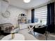 Bright home office with modern desk and seating at 1836 Delrose Rd, Kissimmee, FL 34744