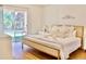 Main bedroom with king bed and patio access at 2035 Royal Bay Blvd # 45, Kissimmee, FL 34746