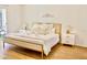 Bright bedroom with king-size bed and private access to patio at 2035 Royal Bay Blvd # 45, Kissimmee, FL 34746