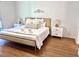 Spacious bedroom with a king-size bed and stylish decor at 2035 Royal Bay Blvd # 45, Kissimmee, FL 34746