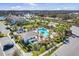 Community pool, playground, and surrounding homes at 2106 Crystal Bell St, Orlando, FL 32824
