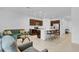 Open living room and kitchen area at 2106 Crystal Bell St, Orlando, FL 32824