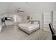 Large bedroom with a king-size bed and built-ins at 3209 Eagle Watch Dr, Kissimmee, FL 34746