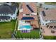 Home features a private pool, solar panels, and a spacious backyard at 3240 Preserve Dr, Orlando, FL 32824