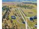 Aerial view showcasing the property's expansive lot at 3449 N Canoe Creek Rd, Kenansville, FL 34739