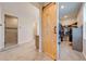 Bathroom with walk-in shower and access to a large closet at 3449 N Canoe Creek Rd, Kenansville, FL 34739