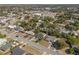 Wide aerial view of neighborhood showcasing the home and surrounding area at 45 S Edgemon Ave, Winter Springs, FL 32708