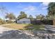 The front exterior view captures a neat, single-story house with a well-kept lawn, embodying a minimalist aesthetic at 45 S Edgemon Ave, Winter Springs, FL 32708