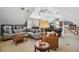 Spacious game room with pool table, seating area, and large windows at 510 Golfpark Dr, Celebration, FL 34747