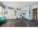 Home gym with various exercise equipment at 510 Golfpark Dr, Celebration, FL 34747