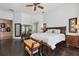 Spacious main bedroom with king-size bed and ensuite at 510 Golfpark Dr, Celebration, FL 34747