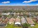 Aerial view of homes with conservation area in background at 669 Grand Canal Dr, Kissimmee, FL 34759
