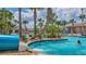 Fun water slide for and adults at the community pool at 771 Drop Shot Dr, Davenport, FL 33896