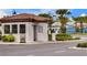 Community guard house with open sign at 8886 Geneve Ct, Kissimmee, FL 34747