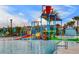 Colorful waterpark with slides and splash features for  at 8886 Geneve Ct, Kissimmee, FL 34747