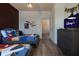 Themed bedroom featuring a Harry Potter motif and comfortable beds at 8919 Shine Dr, Kissimmee, FL 34747