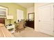 Cozy bedroom with built-in desk and ample closet space at 1239 Berry Ln, Davenport, FL 33837
